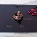 AAA APM Monaco Jewelry On Sale - Diamond Paved Pin Ring